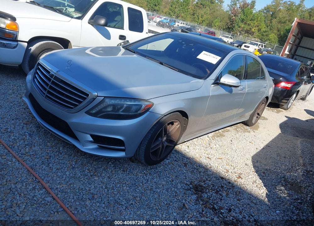 2015 MERCEDES-BENZ S 550 VIN: WDDUG8CB1FA074674