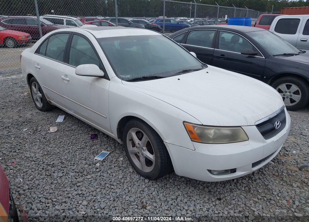 2007 HYUNDAI SONATA LIMITED/SE V6 VIN: 5NPEU46F37H282371