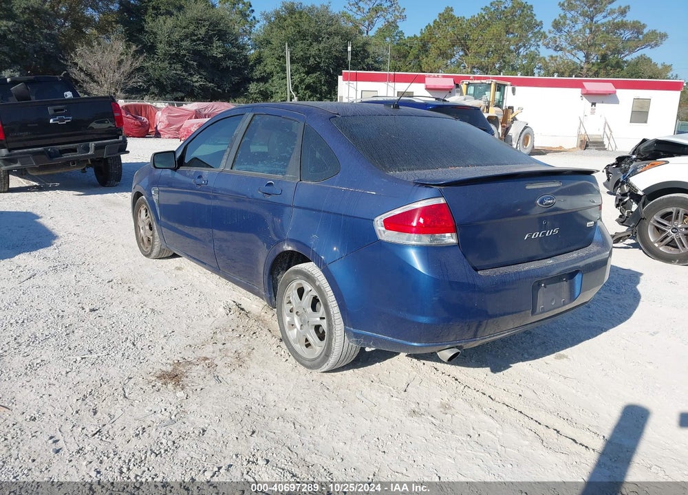 2008 FORD FOCUS SES VIN: 1FAHP35N18W190944