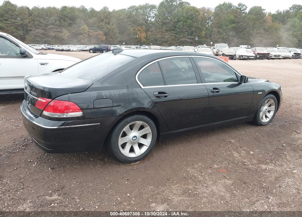 2006 BMW 750I VIN: WBAHL83536DT00615