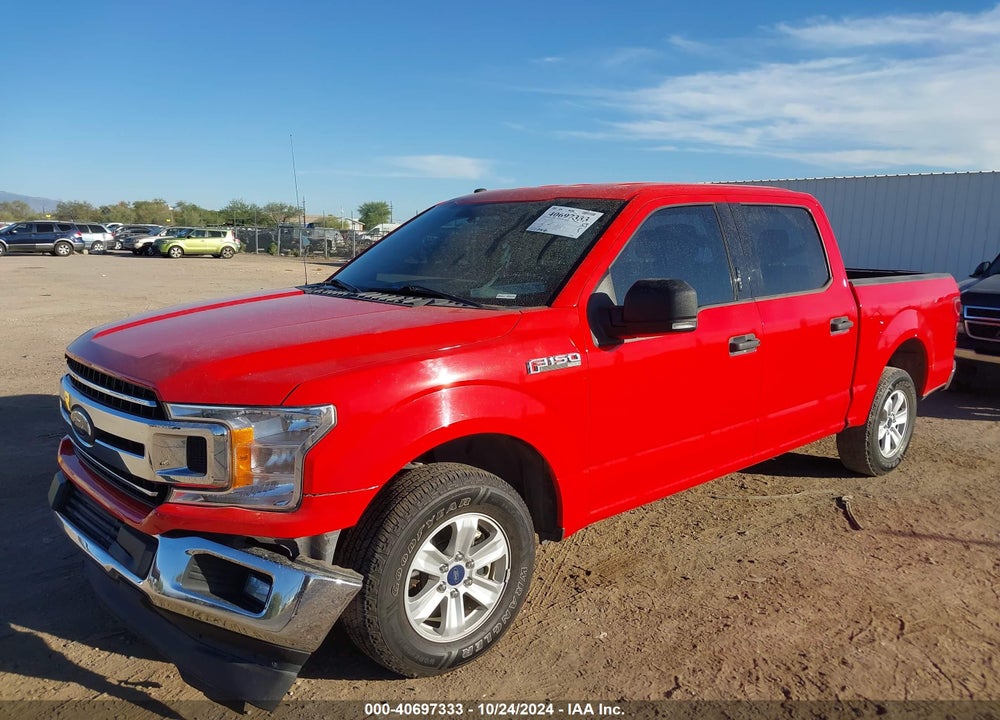 2018 FORD F-150 XLT VIN: 1FTEW1C56JFB33605