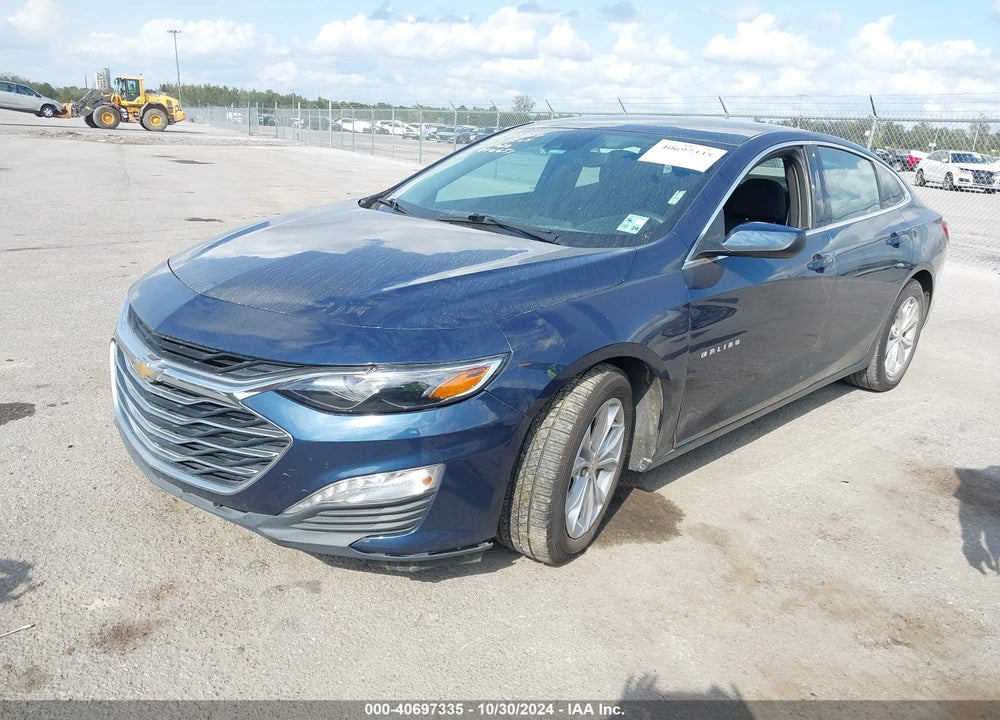 2020 CHEVROLET MALIBU FWD LT VIN: 1G1ZD5ST3LF044651