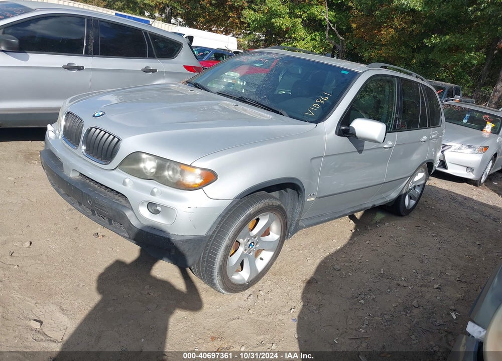 2005 BMW X5 4.4I VIN: 5UXFB53575LV10861