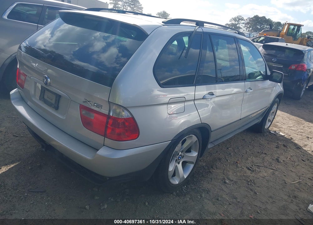 2005 BMW X5 4.4I VIN: 5UXFB53575LV10861