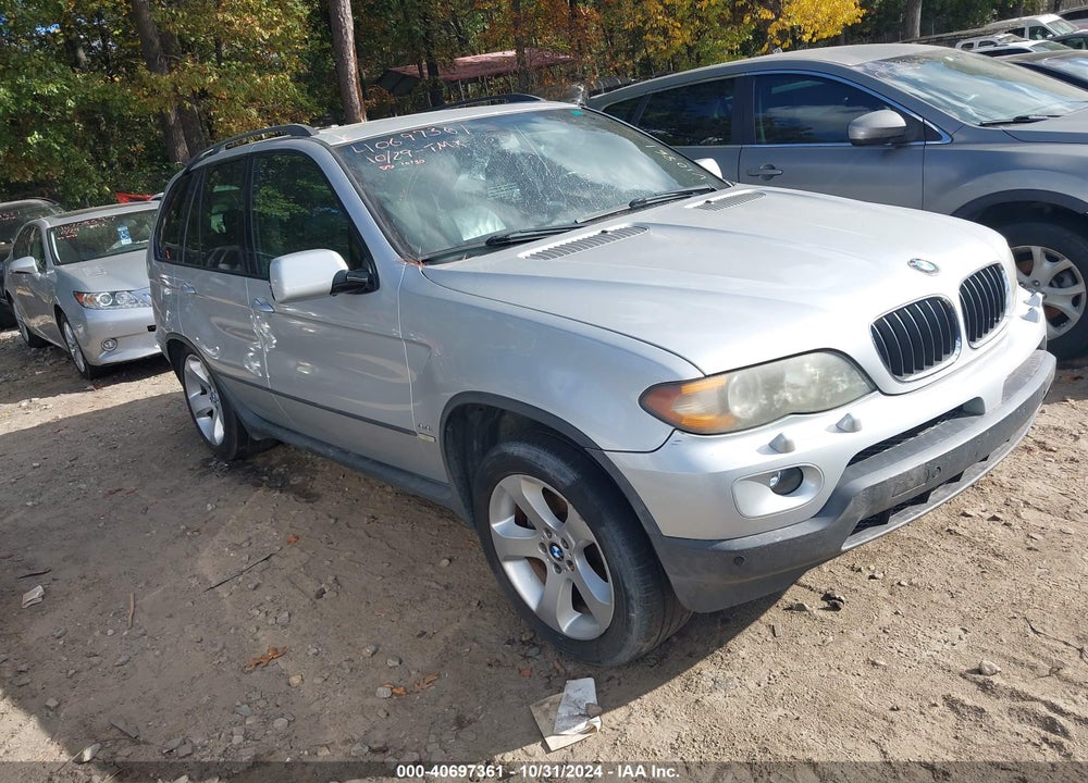2005 BMW X5 4.4I VIN: 5UXFB53575LV10861