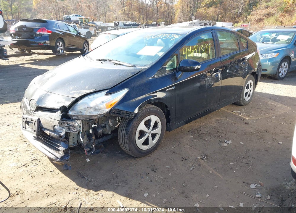 2012 TOYOTA PRIUS VIN: JTDKN3DU5C5536667