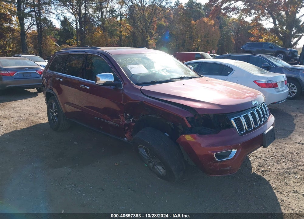 2017 JEEP GRAND CHEROKEE LIMITED 4X4 VIN: 1C4RJFBG6HC792621