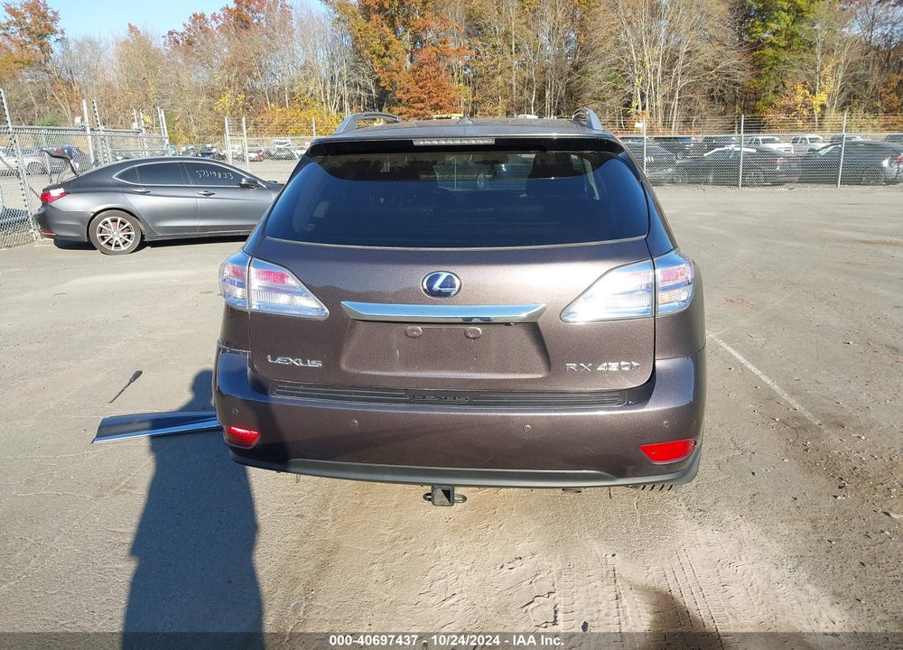2010 LEXUS RX 450H VIN: JTJBC1BA6A2408890