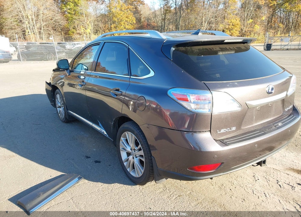 2010 LEXUS RX 450H VIN: JTJBC1BA6A2408890