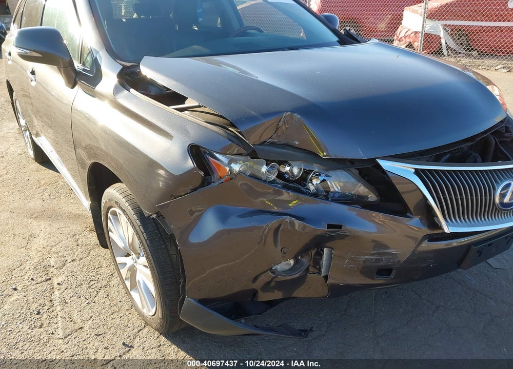 2010 LEXUS RX 450H VIN: JTJBC1BA6A2408890
