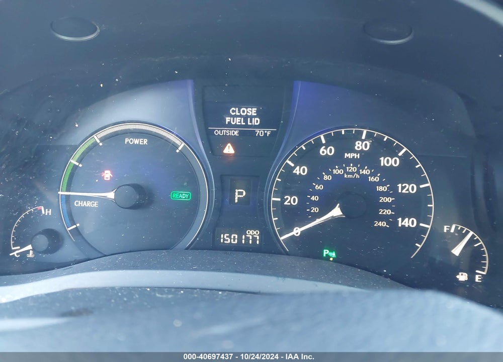 2010 LEXUS RX 450H VIN: JTJBC1BA6A2408890
