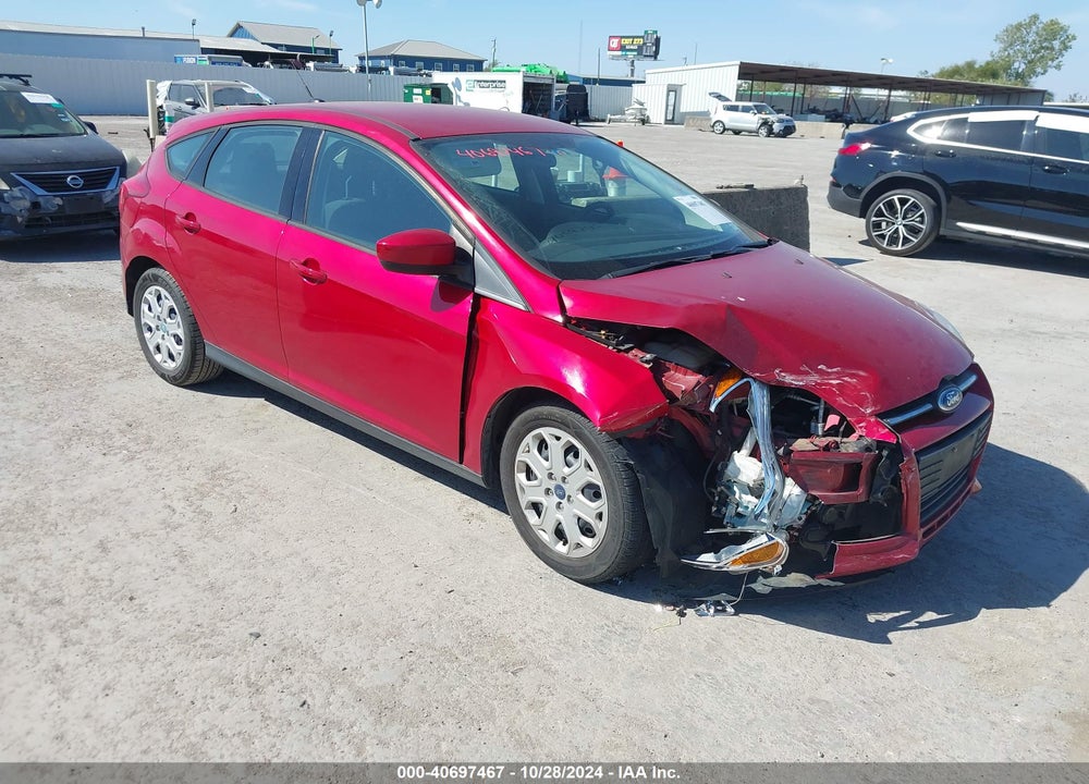 2012 FORD FOCUS SE VIN: 1FAHP3K24CL299550