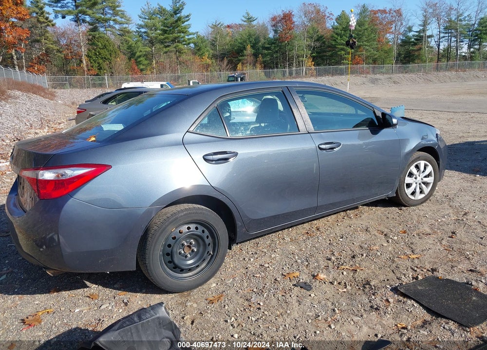 2016 TOYOTA COROLLA VIN: 2T1BURHE7GC534193