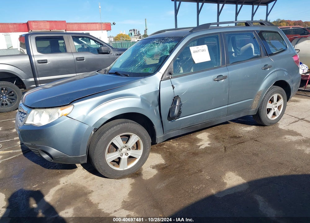 2011 SUBARU FORESTER 2.5X VIN: JF2SHABC4BH712452