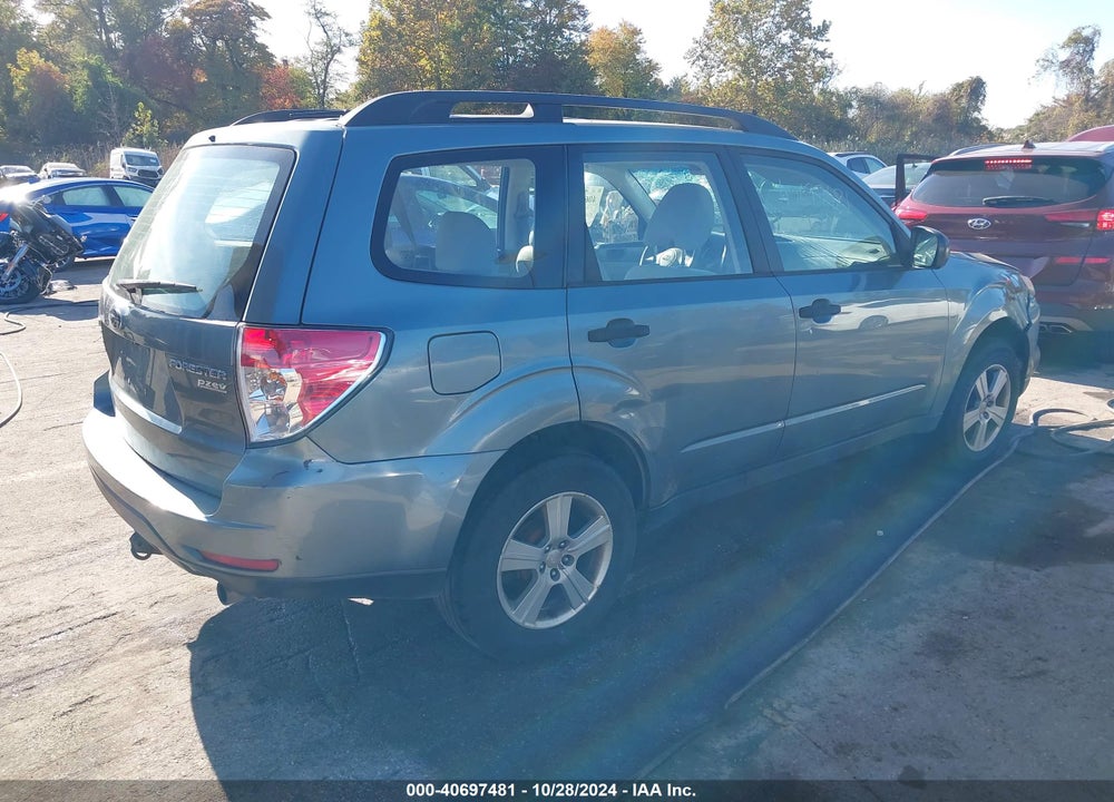 2011 SUBARU FORESTER 2.5X VIN: JF2SHABC4BH712452