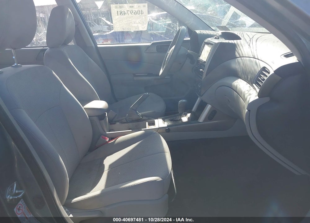 2011 SUBARU FORESTER 2.5X VIN: JF2SHABC4BH712452