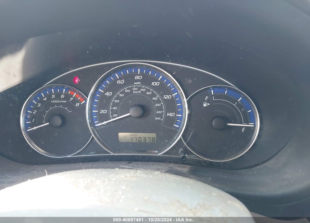 2011 SUBARU FORESTER 2.5X VIN: JF2SHABC4BH712452