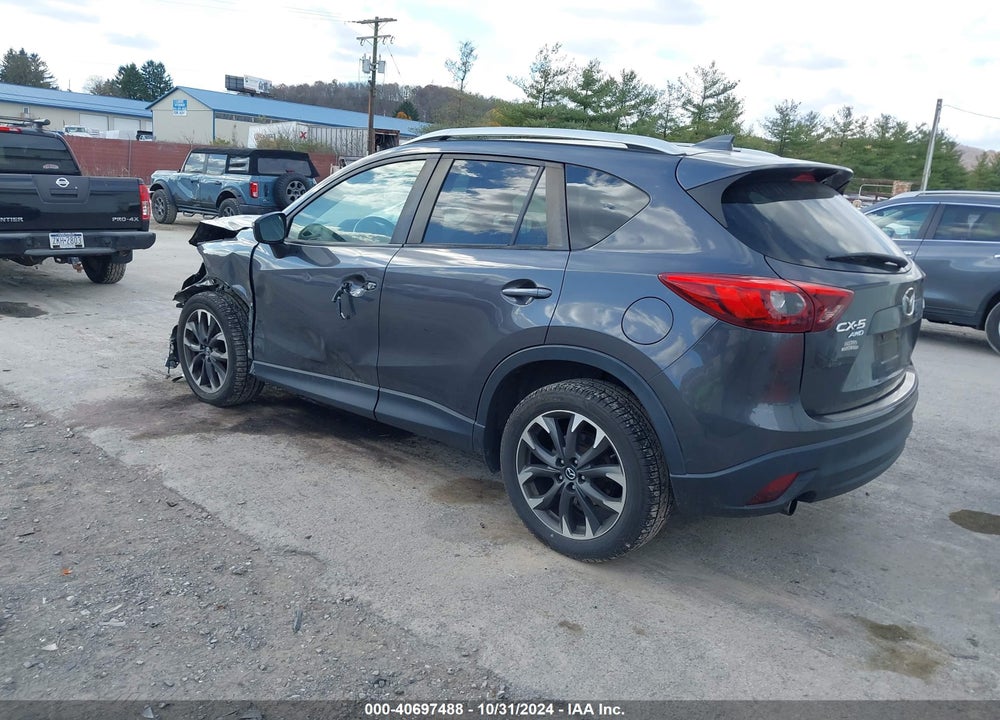 2016 MAZDA CX-5 GRAND TOURING VIN: JM3KE4DY9G0898147