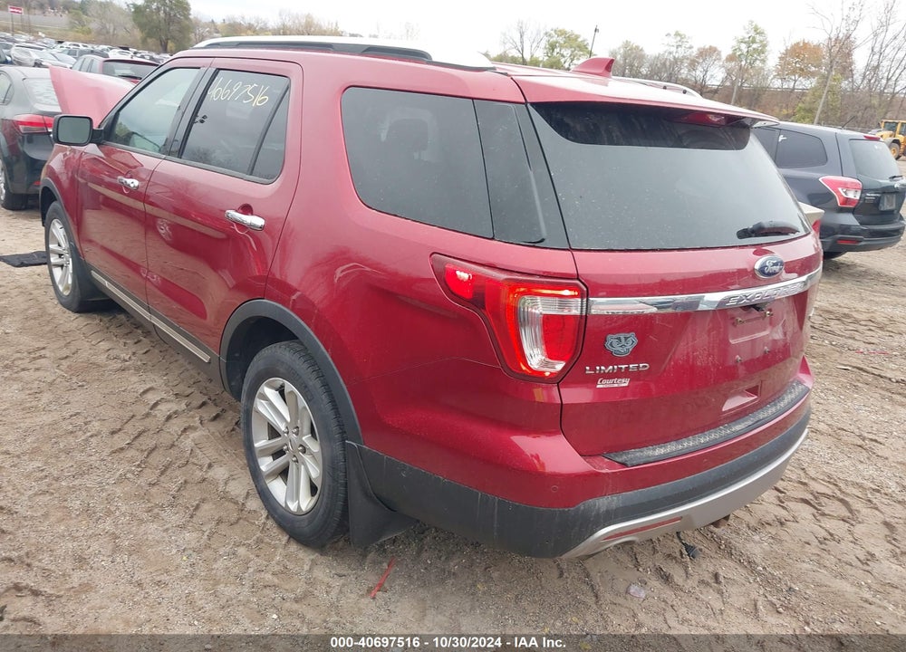 2016 FORD EXPLORER LIMITED VIN: 1FM5K7FH9GGA70549