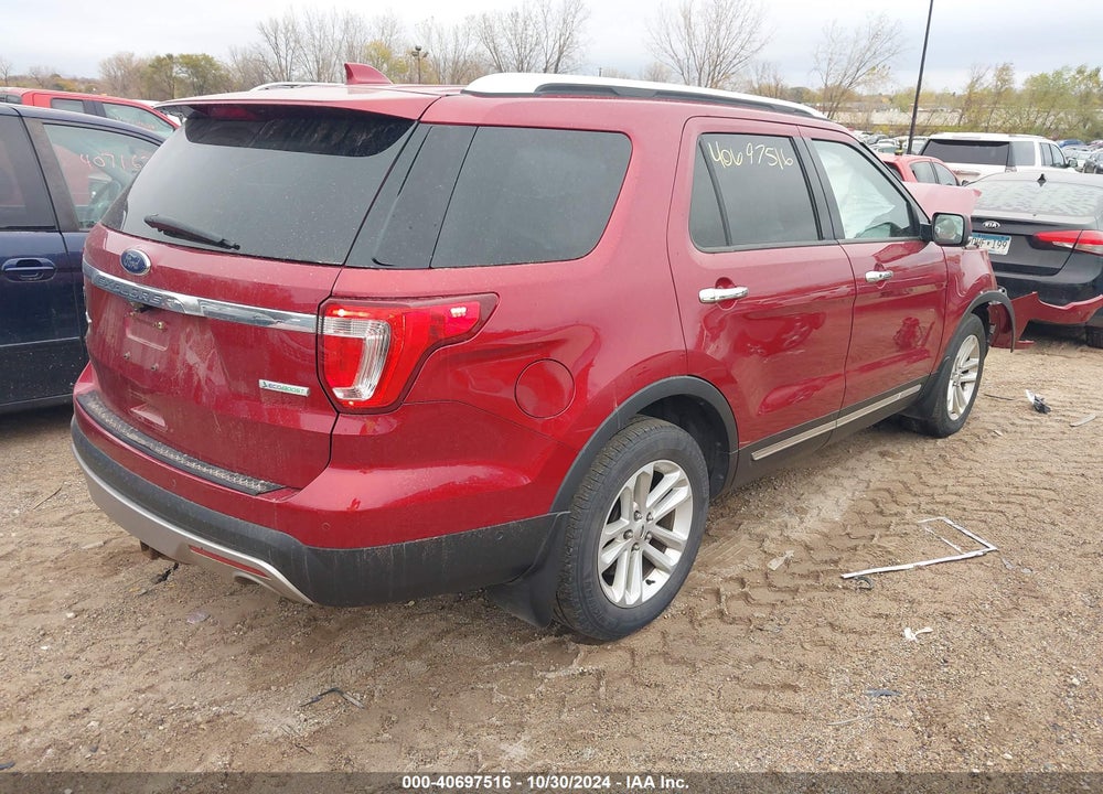 2016 FORD EXPLORER LIMITED VIN: 1FM5K7FH9GGA70549
