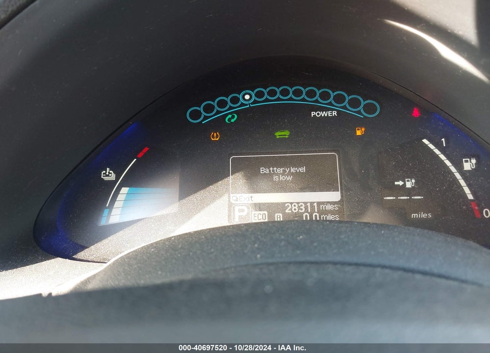 2016 NISSAN LEAF S/SL/SV VIN: 1N4AZ0CPXGC309816