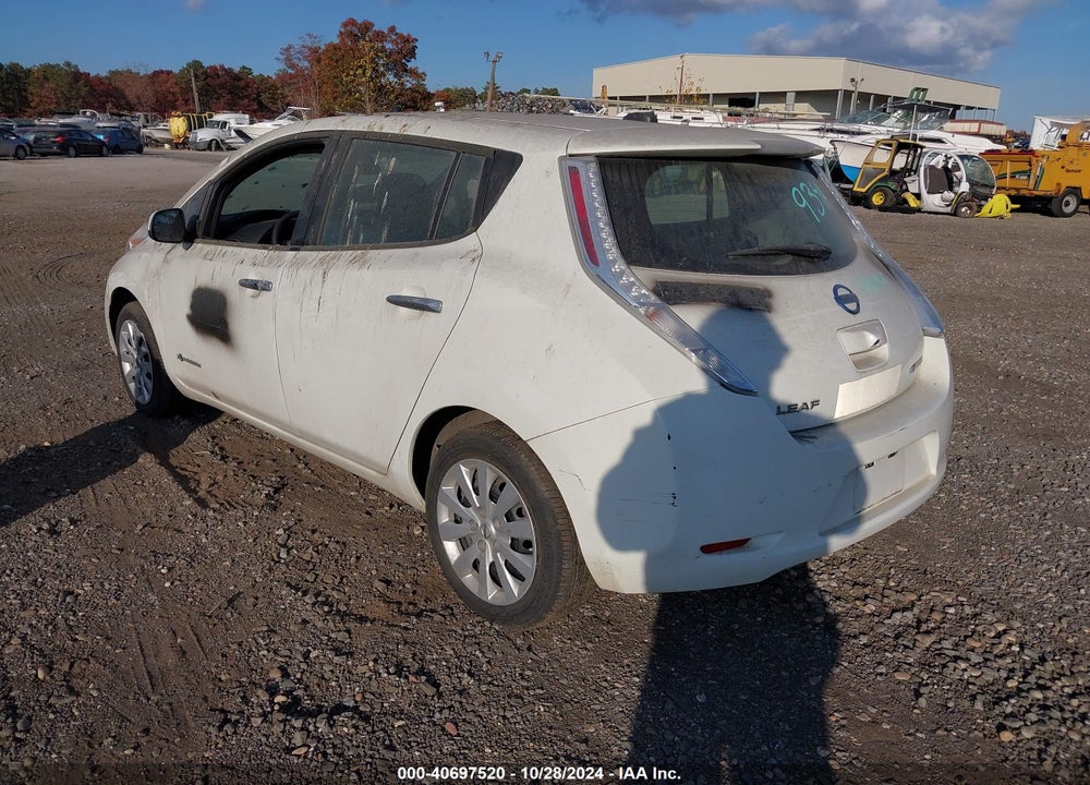 2016 NISSAN LEAF S/SL/SV VIN: 1N4AZ0CPXGC309816