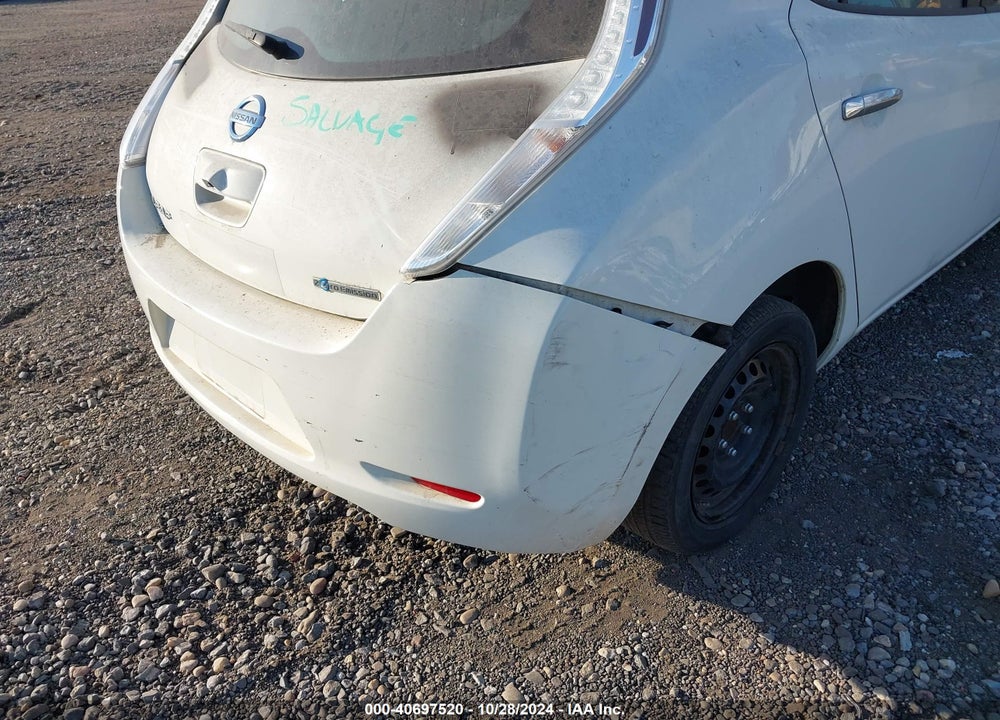 2016 NISSAN LEAF S/SL/SV VIN: 1N4AZ0CPXGC309816