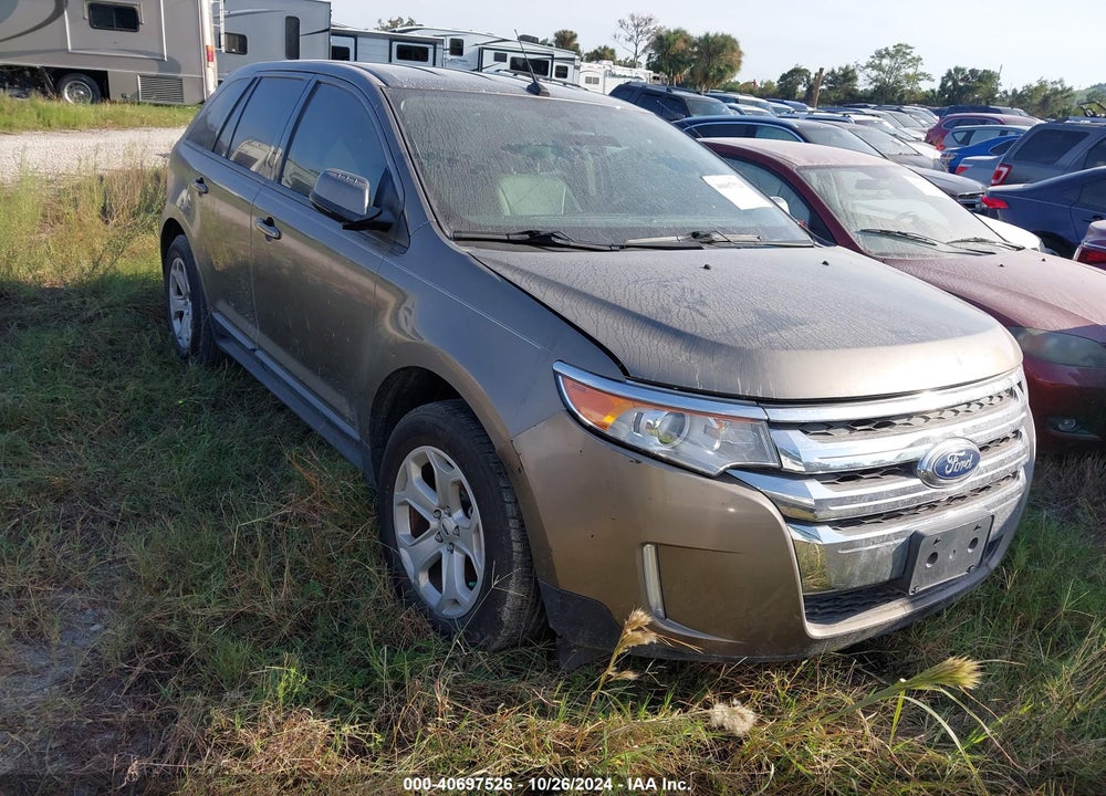 2012 FORD EDGE SEL VIN: 2FMDK3J98CBA26001