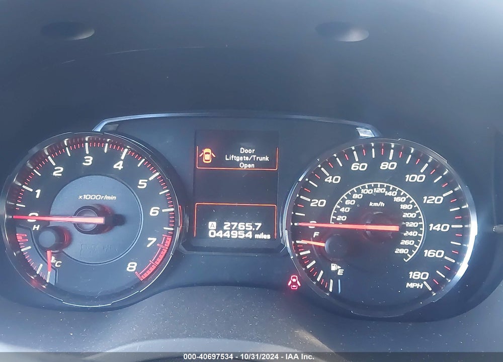 2020 SUBARU WRX VIN: JF1VA1A60L9822637