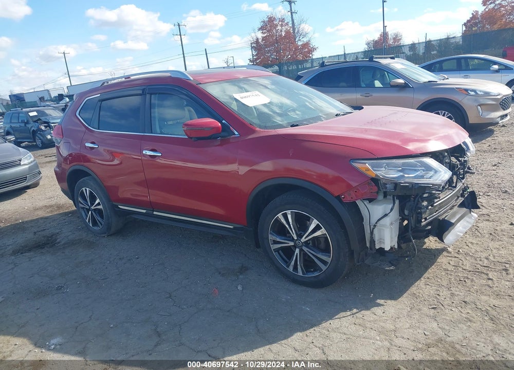 2017 NISSAN ROGUE SL VIN: JN8AT2MV8HW282947