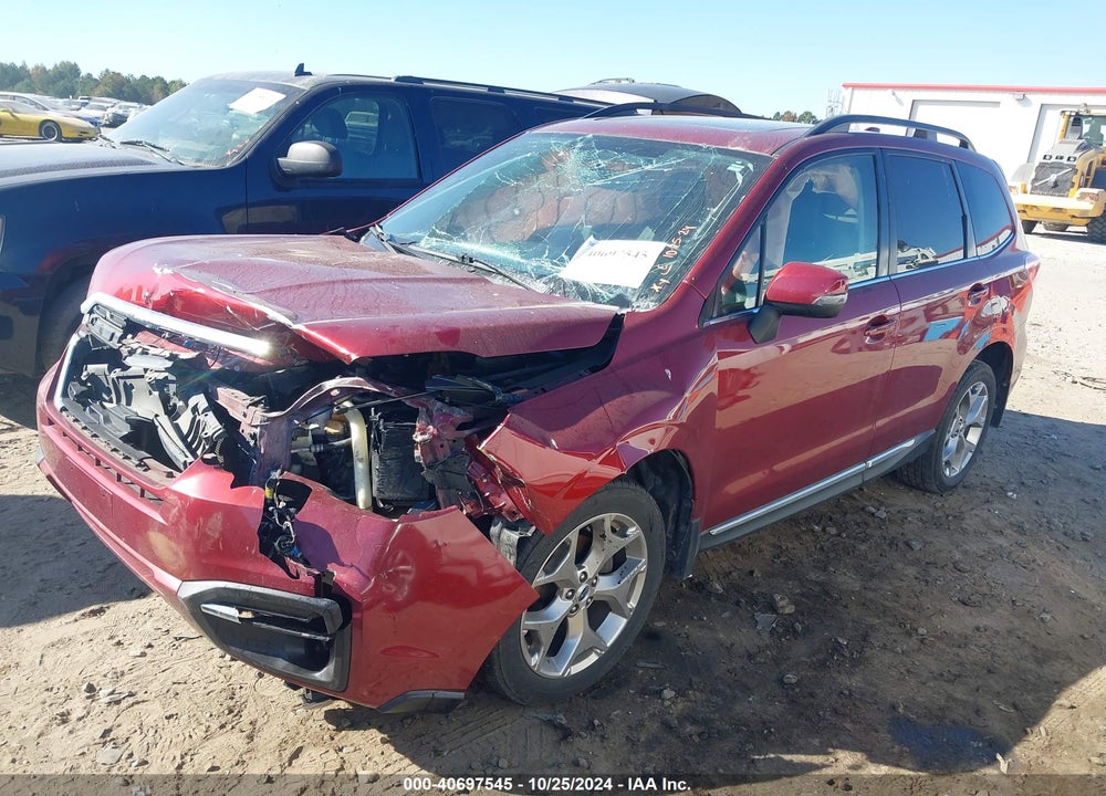 2017 SUBARU FORESTER 2.5I TOURING VIN: JF2SJAWC8HH550512