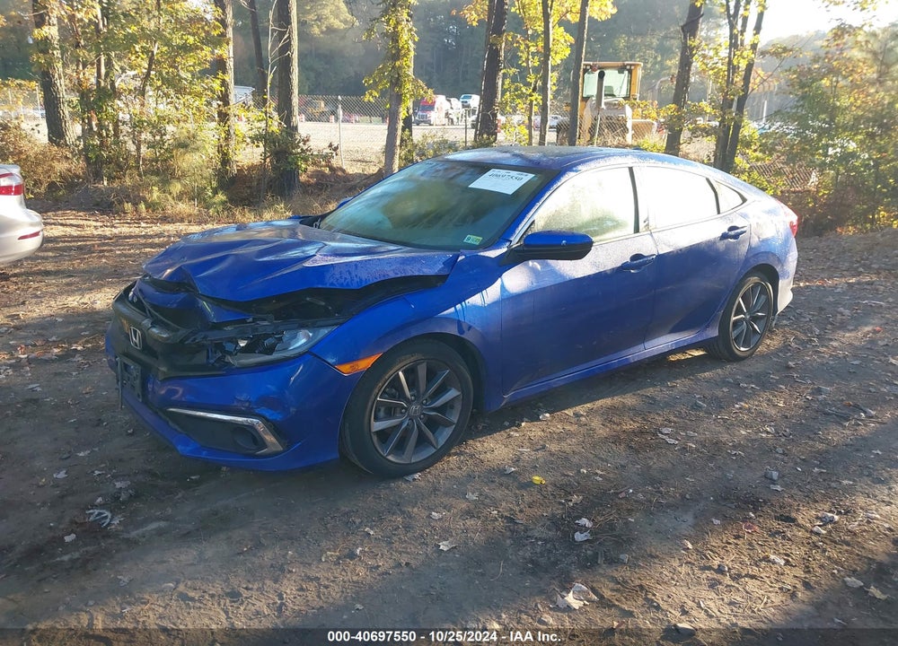 2019 HONDA CIVIC EX-L VIN: 19XFC1F76KE011638