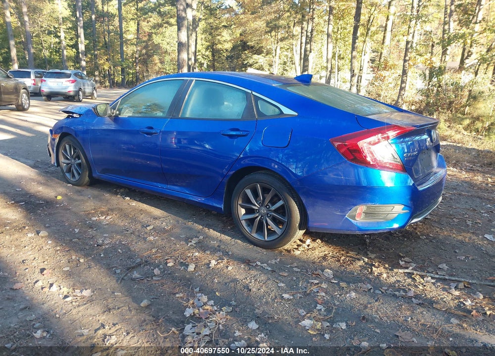 2019 HONDA CIVIC EX-L VIN: 19XFC1F76KE011638