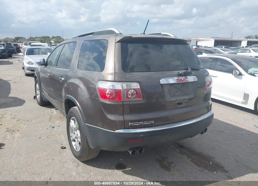 2009 GMC ACADIA SLE-1 VIN: 1GKER13D69J127721