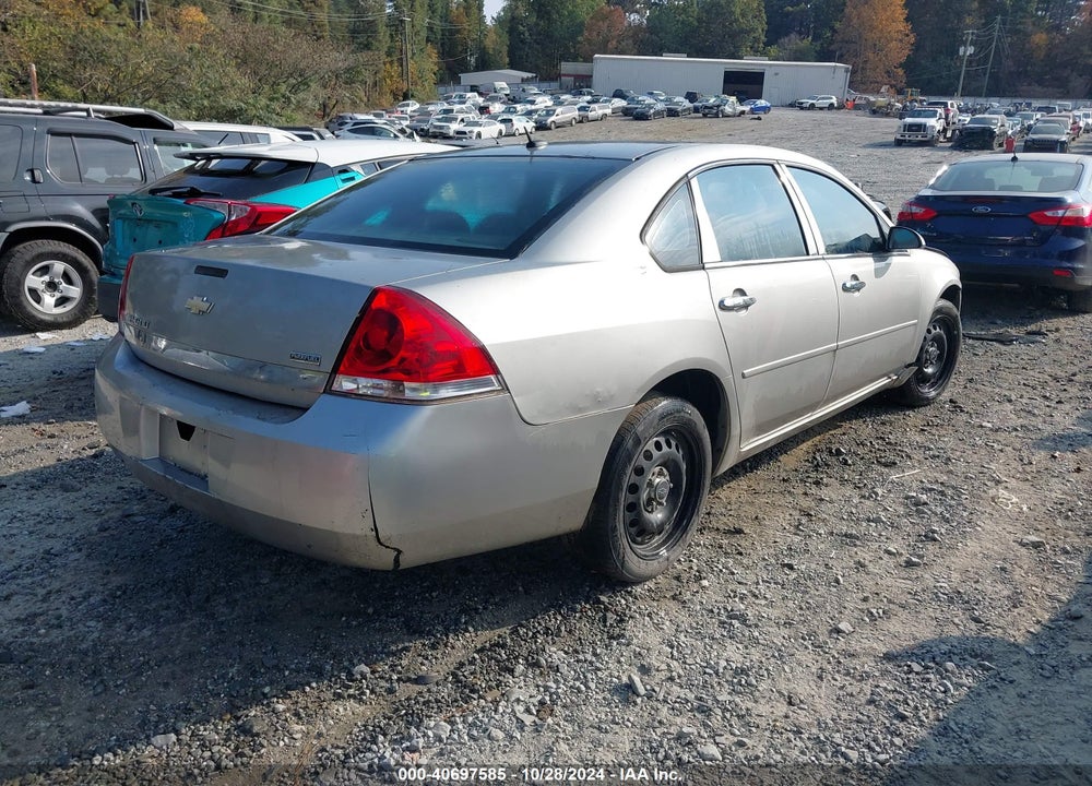 2007 CHEVROLET IMPALA LT VIN: 2G1WT58K079381975
