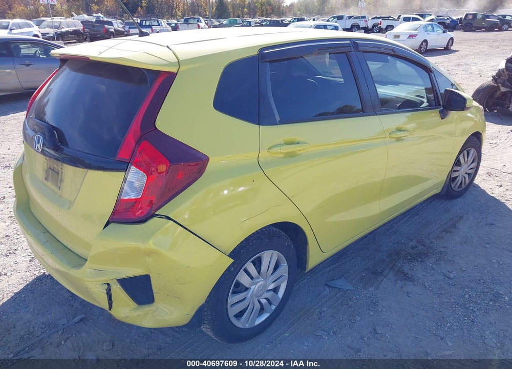 2016 HONDA FIT LX VIN: JHMGK5H56GX006262