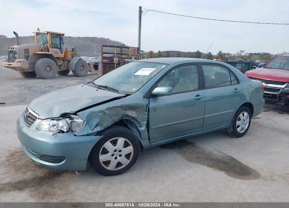 2007 TOYOTA COROLLA LE VIN: 2T1BR32E07C787377
