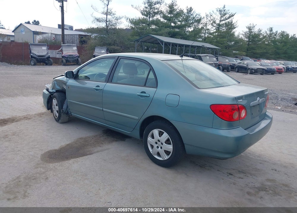 2007 TOYOTA COROLLA LE VIN: 2T1BR32E07C787377