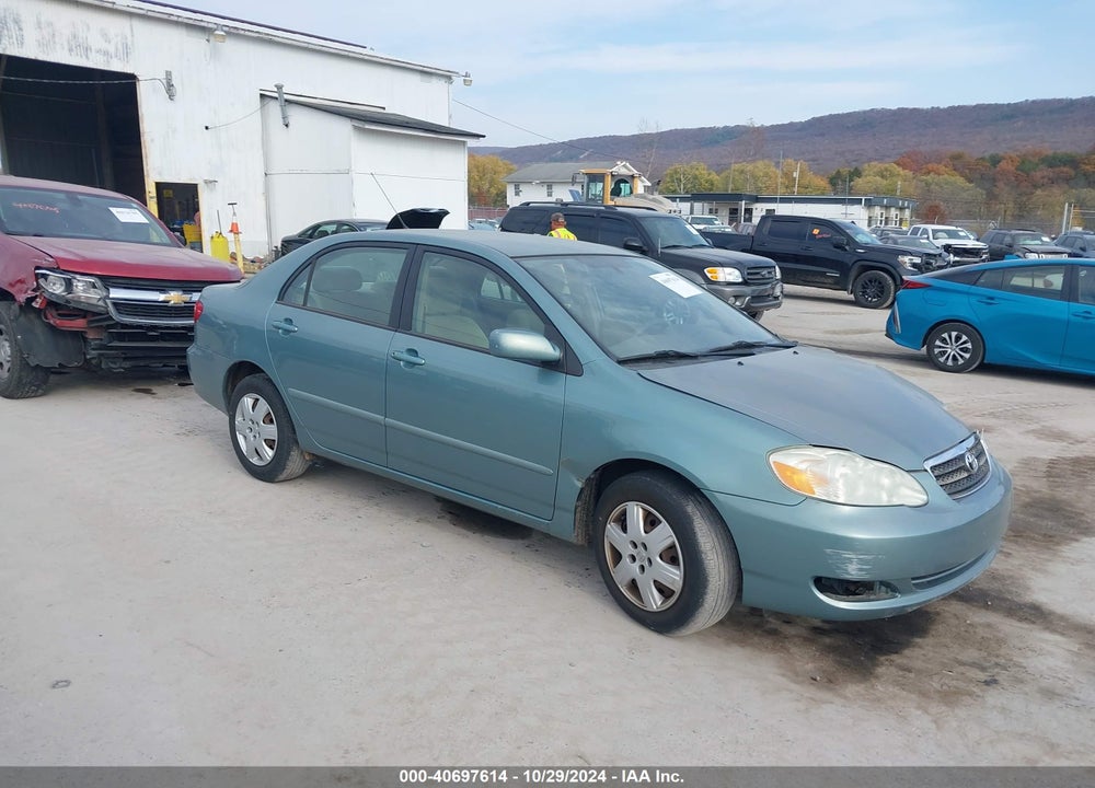 2007 TOYOTA COROLLA LE VIN: 2T1BR32E07C787377