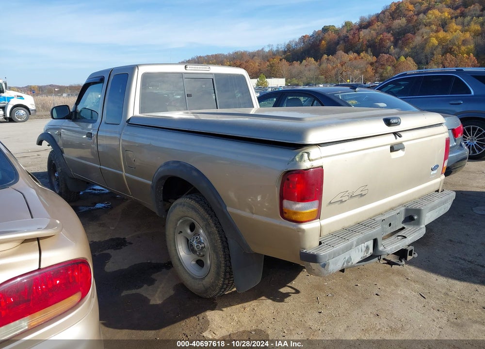1999 FORD RANGER XLT VIN: 1FTZR15X8XTA40411
