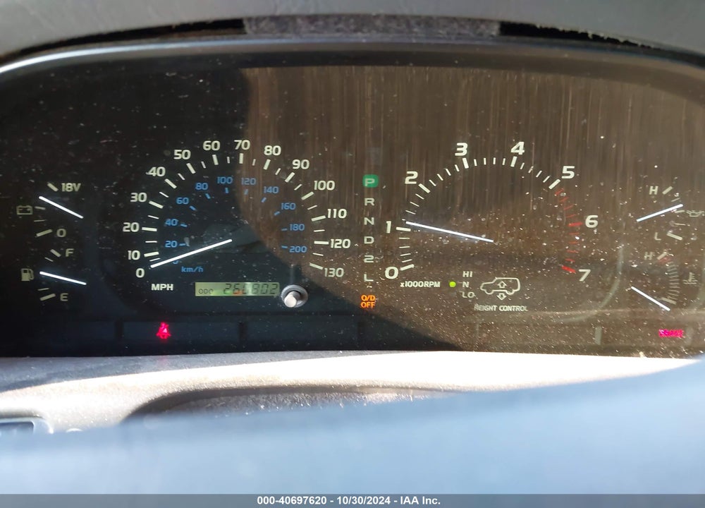 1998 LEXUS LX 470 LUXURY WAGON BASE (A4) VIN: JT6HT00W5W0008867