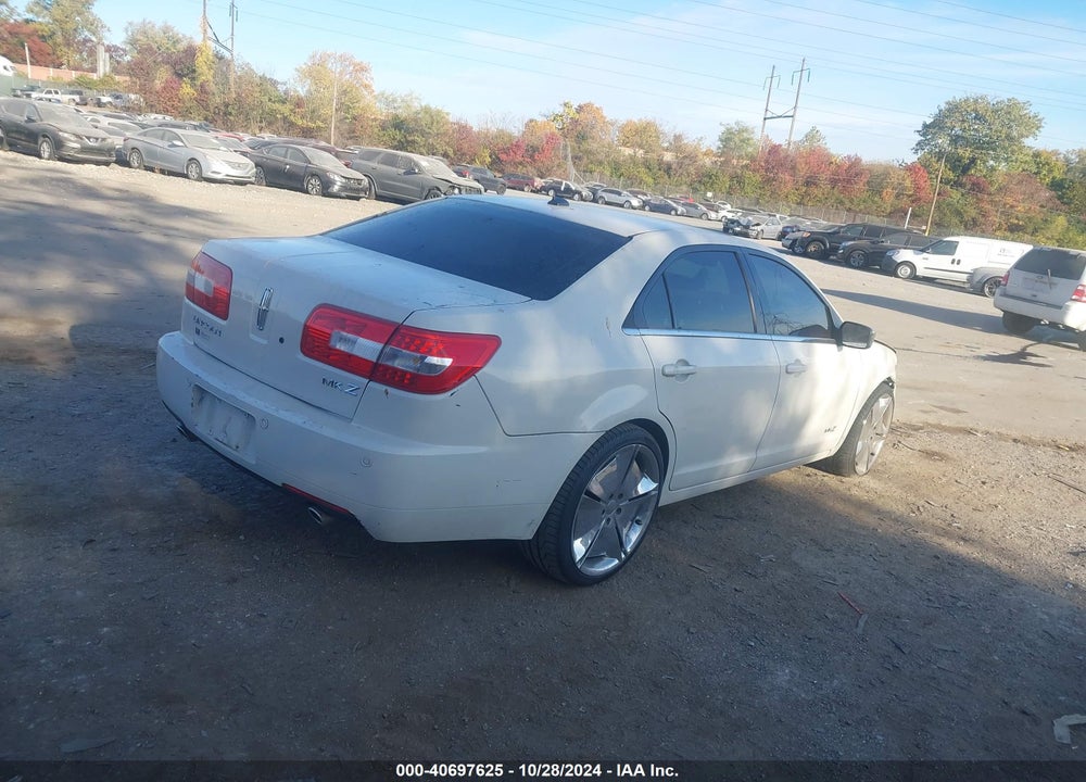 2008 LINCOLN MKZ VIN: 3LNHM26T98R625332