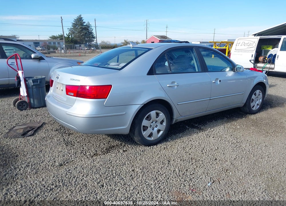 2010 HYUNDAI SONATA GLS VIN: 5NPET4AC9AH588174