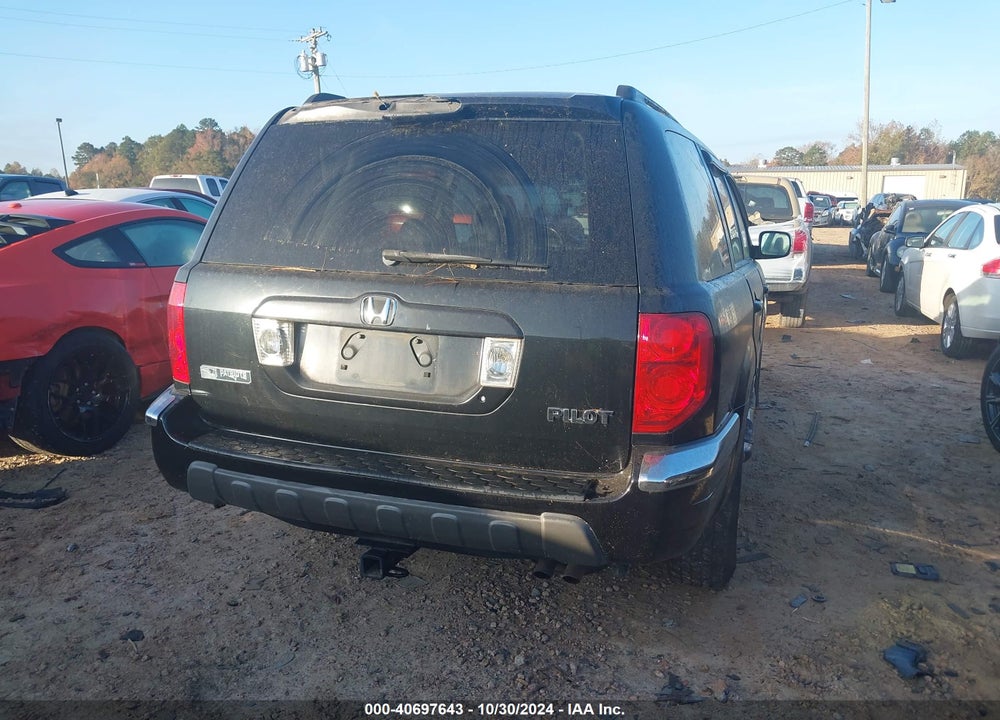 2003 HONDA PILOT EX-L VIN: 2HKYF18513H545106