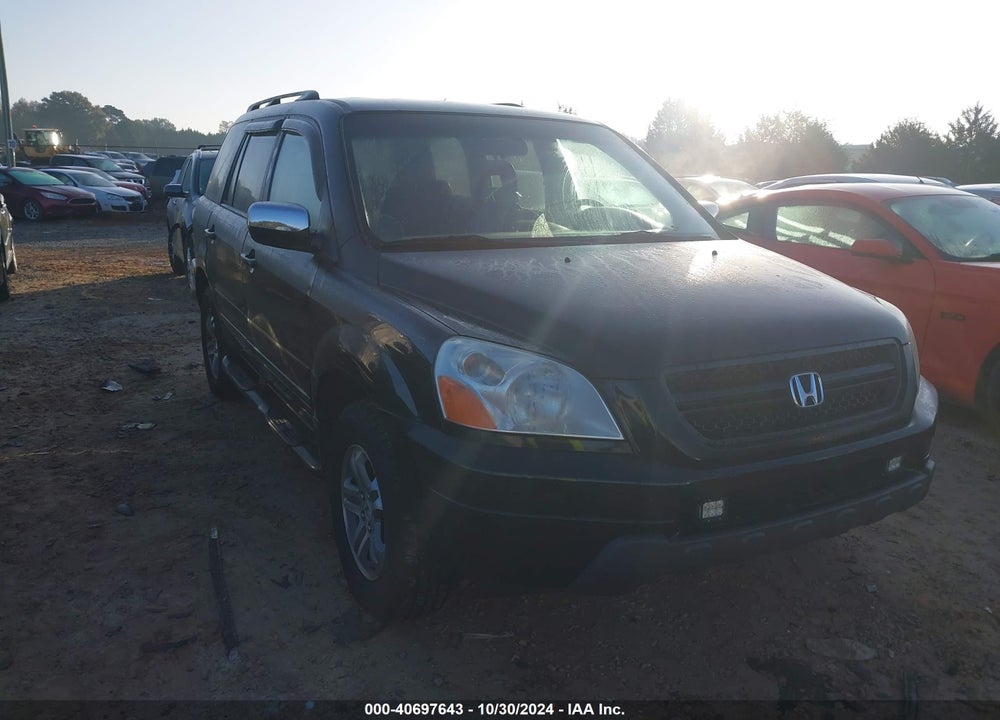 2003 HONDA PILOT EX-L VIN: 2HKYF18513H545106