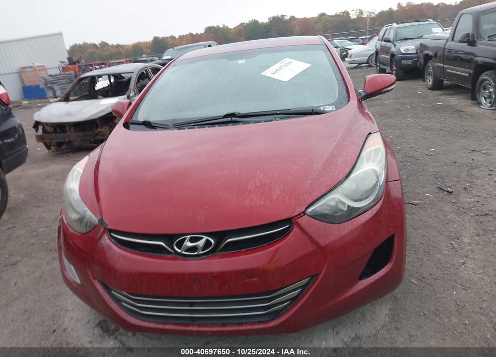 2013 HYUNDAI ELANTRA LIMITED VIN: KMHDH4AE1DU741053