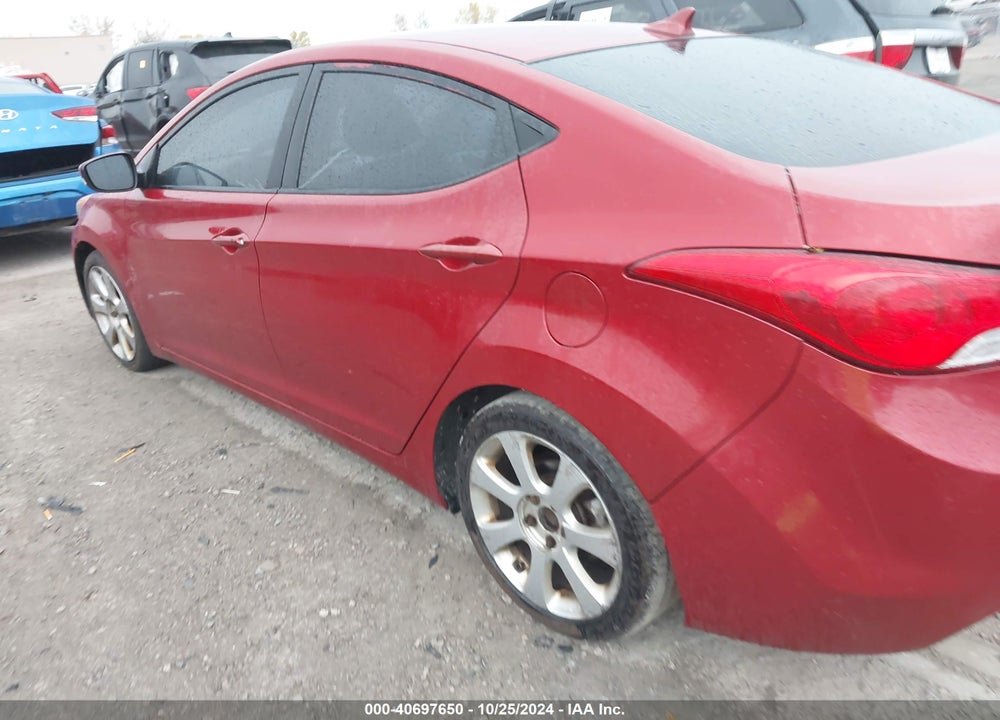 2013 HYUNDAI ELANTRA LIMITED VIN: KMHDH4AE1DU741053