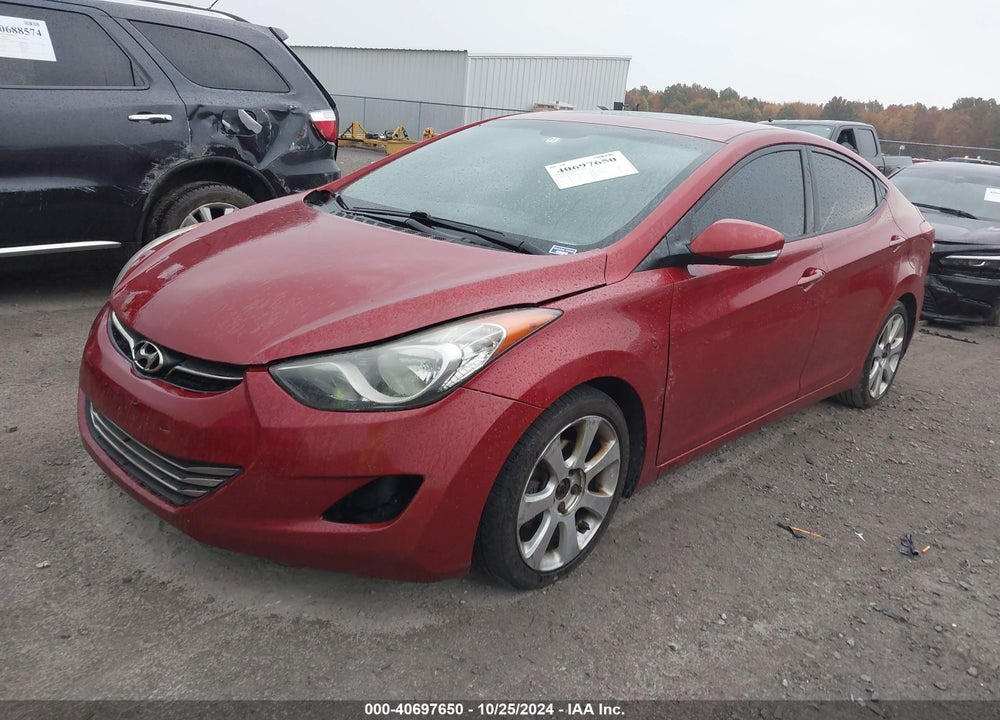 2013 HYUNDAI ELANTRA LIMITED VIN: KMHDH4AE1DU741053