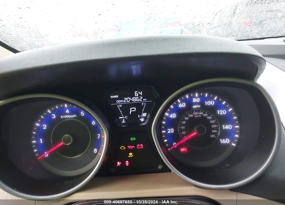2013 HYUNDAI ELANTRA LIMITED VIN: KMHDH4AE1DU741053