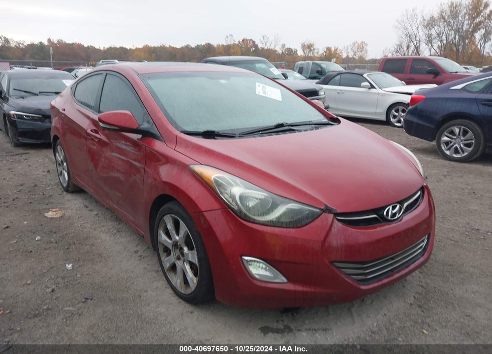 2013 HYUNDAI ELANTRA LIMITED VIN: KMHDH4AE1DU741053